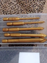 Drill-Bit-Set Tile-Cutter Power-Tools-Accessories Ceramic Glass Hex Shank TASP Carbide