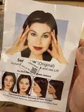 40 Uds fino e Invisible cara adhesivos faciales línea Facial arrugas flácida la piel en forma de V Estiramiento Facial cinta whisky belleza Estiramiento Facial herramientas