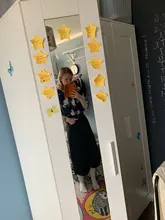 Luck A-Falda vaquera larga Retro Para niña y mujer, falda larga de cintura alta con botones y bolsillos, Vaqueros rectos de talla grande