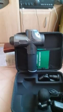 Pistola de masaje de alta frecuencia para relajación muscular, masajeador eléctrico con bolsa portátil, pistola de terapia para fitness