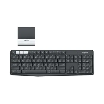 

Logitech K375s Wireless RF keyboard + Bluetooth QWERTY us International Graphite, White