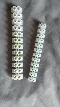 Electrical Connector Block-Terminal Strip Barrier Plastic 12-Positions Dual-Row