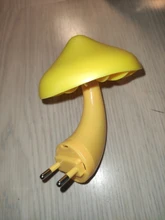 Lights-Lamp Wall-Socket Mushroom Us-Plug Led-Night-Light Home-Decoration for EU