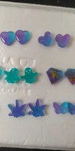 Molde de resina Epoxy para pendientes, molde de silicona para manualidades, joyería, pendientes, herramienta de fabricación de colgantes