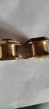 Brass-Pipe Swivel-Fittings Water-Tank-Connector Male Jointer Copper Single Key 3/4-Nut