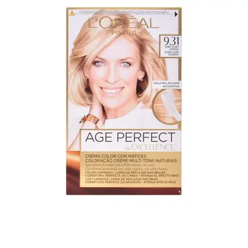 

Excellence age perfect dye 9,31 very light golden blonde