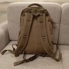 Canvas Backpack Mochila Rucksacks Notebook Schoolbags Laptop Travel-Shoulder Military