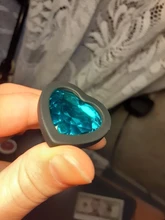 Juguetes sexuales de silicona con forma de corazón para hombres y mujeres, masajeador de próstata, tapón Anal, joya extraíble, decoración para pareja Gay