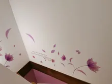 Flowers-Wall-Sticker Wallpaper Decals Background Decoration Romantic Bedroom Living-Room