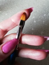 PinPai-pincel para manicura con diamantes de imitación, mango de Metal con diamante, pintura de uñas acrílicas, Gel UV