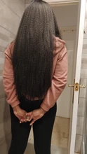 AZqueen-Peluca de cabello sintético estilo africano para mujer, cabellera artificial de 30 pulgadas de largo, estilo Afro, fibra resistente al calor, Yaki