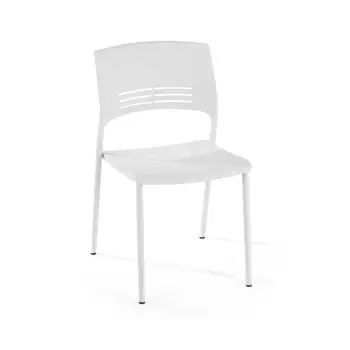 

Ofiprix | Silla Monza | Silla Confidente | Silla de Visita | 4 patas | Color blanco