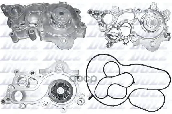 Насос Водяной Vag 1,2/1,4/2,0 Fsi, Без Корпуса Dolz арт. A234