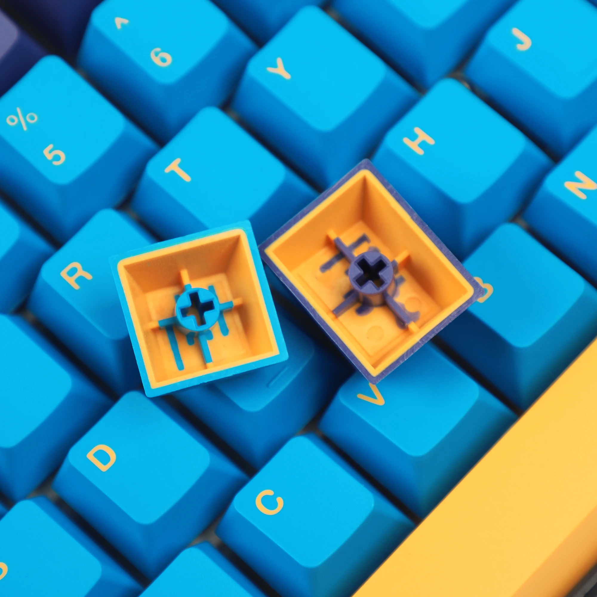 do verde de marrs dos keycaps do
