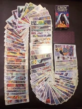 Cartas de Tarot de cuervos y guía en PDF, juegos de fiesta, cartas de adivinación del destino, venta al por mayor, 2021