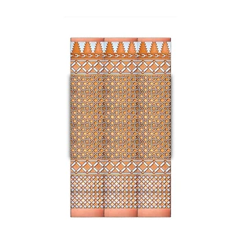 

Socket tile craftsmen embossed. Measurement of this composition: 0,84X1,50 meters from height.