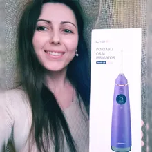 Liberex-irrigador Dental portátil IPX7, chorro de agua recargable por USB, hilo Dental impermeable, limpiador de dientes para Limpieza de dientes