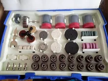 268PC Abrasive Rotary Tool Accessories Set Electric Mini Drill Bit Kit for Dremel Sanding