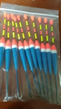 10 Uds carpa conjunto de flotadores de pesca boya de corcho palo para aparejos de pesca Vertical 6 #2,5g