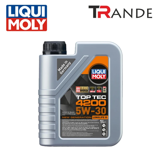 Liqui Moly Top Tec 4200 5w-30 4 Liter New Generation Articlenumber:3715  Fast Shipping From Turkey - Engine Oil - AliExpress