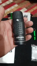 Nikula Telescopio Monocular 7X18 Óptica Completamente Revestida calidad hd mini visión nocturna monocular Deportes Caza Concierto Spotting Scope
