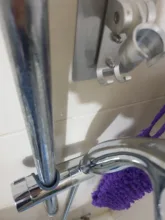 Rail-Bar-Holder Bracket-Replacement Bathroom-Accessories Slide Shower Adjustable Abs-Plastic