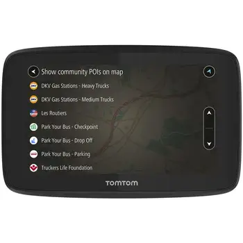 

Go Professional 520 navigator for truck/bus Display 5 "memory 16GB + MicroSD Slot + Wi-Fi fi and Bluetooth with Europe maps