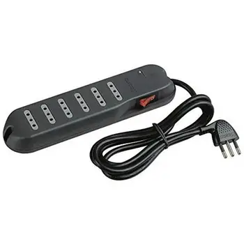 

Power Strip salvafulmine Slim6 to 6 outlets color NeroBTICINO15.89