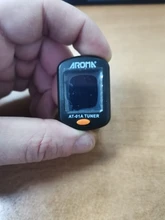 Guitar Tuner Chromatic Bass Ukulele Rotatable Black for Acoustic Lcd-Display