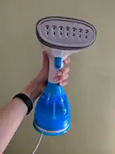 Plancha de vapor portátil, de 280 ml, de 1500 W, calor rápido en 15 segundos, potente, para hogar o viaje, vaporizador de ropa