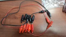 Metal Alligator-Clip Electrical-Clamp Testing Crocodile Probe-Meter G98 for Black/red