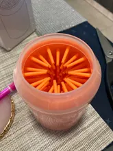 Taza limpiadora de patas de perro, peines de silicona suave, lavadora portátil de pies para mascotas, cepillo de limpieza de patas, Cubo de limpieza de pies de gato sucio