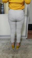 Garemay-pantalones de lino y algodón para mujer, pantalón holgado para mujer, pantalón informal de Color sólido, Harem, Capri de talla grande para mujer