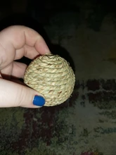 Playing-Toy Hamster Pet-Chew-Toys Rabbit Grass-Ball Parrot Chewing Small Natural Pets-Product