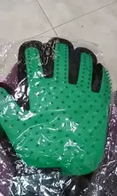 Cat Grooming Glove Brush Animal Deshedding-Brush Hair-Remover Clean-Massage for Bath