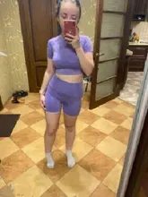 Ropa de gimnasio sin costuras parra Fitness, Leggings de cintura alta, trajes deportivos, ropa deportiva