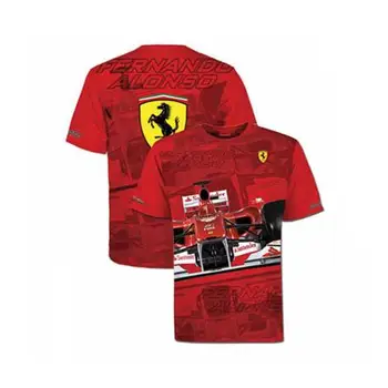 

T-shirt man Ferrari Fernando Alonso helmet network size XXL