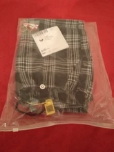 Plaid Pants Trousers Joggers Harajuku Women Streetwear Korean-Style Plus-Size Autumn