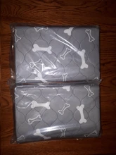 Mat Diapers-Pads Sofa-Bed Absorbent Dog-Cat-Diaper Dogs Washable Floor Bone-Paw-Print