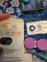 AMARA-lentillas cosméticas, lentillas de colores para ojos, bonitas, serie negra, 1 par