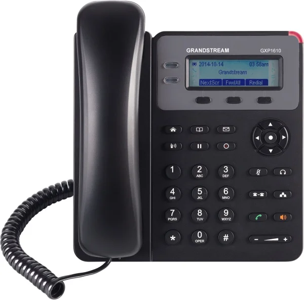 Grandstream IP dial phone 1 SIP Account 2 Keys de Linea GXP1610 экран lcd