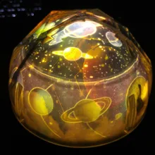 Led-Lamp Projector Planet Night-Light Rotate Earth-Universe Starry Sky Christmas-Gift