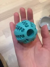 Nuevo juguetes para mascotas juguetes para 5CM perro pelota elástica interactiva de caucho Natural goteando bola diente limpio gato perro interactivo Juguetes