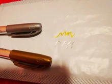 Bolígrafo De Metal para manualidades, rotuladores artísticos de 1,5mm, color dorado y plateado, papelería creativa
