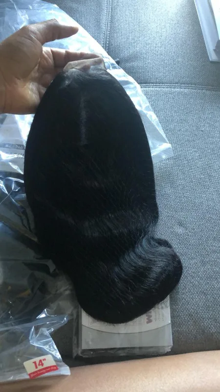 Pre Plucked Brazilian 13x6 Transparent HD Lace Wig photo review