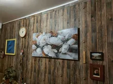 Wallpaper Removable Plank Peel-And-Stick Wood-Grain Vinyl Faux Self-Adhesive Retro Restaur