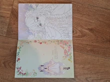 El reino de las niñas Anime Avatar dibujado a mano libro de colorear dibujos animados Loli acuarela pintura libro de técnicas