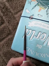 Gelfavor-pincel para manicura de uñas, 1 unidad, pinceles de esmalte de Gel UV, pinceles de pintura y dibujo herramientas de manicura de uñas