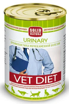 

Solid Natura vet urinary cat diet wet 0,34 kg * 10 PCs