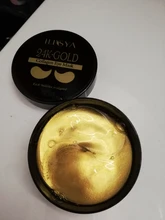 Ilisya-mascarilla de colágeno para ojos, alga verde, parches de ojos para ojeras, almohadilla de ojo hidratante, antiarrugas, nutritiva, 60 unidades